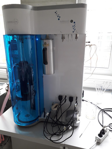 Surface area and porosity analyser; determination of CO2 sorption, AUTOSORB, Anton Paar device picture